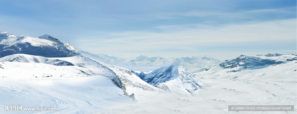 雪山背景