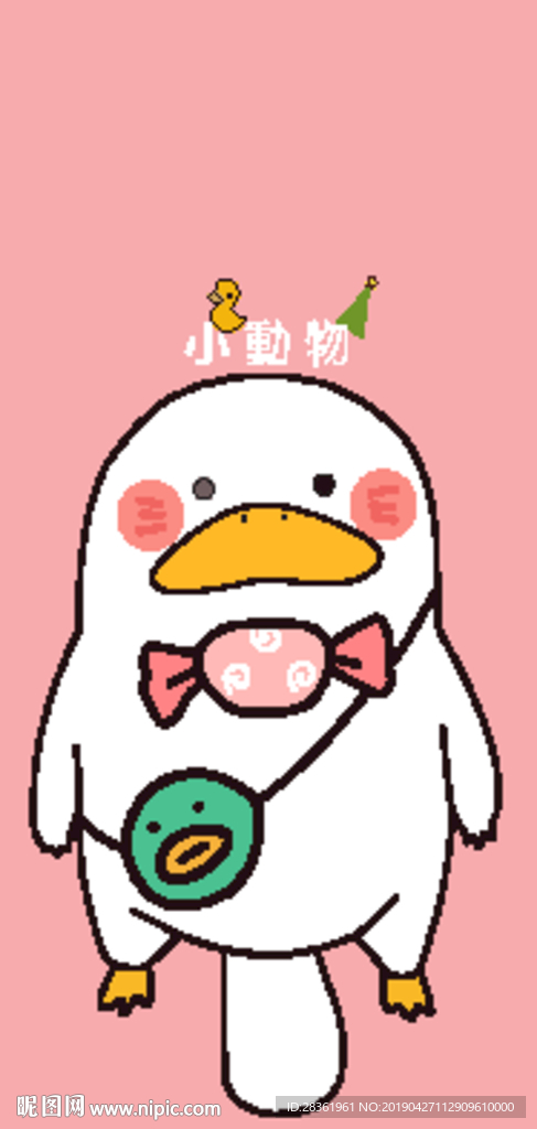 卡通动物头像图片