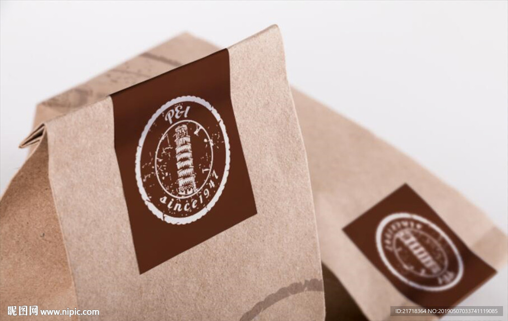 咖啡纸袋样机