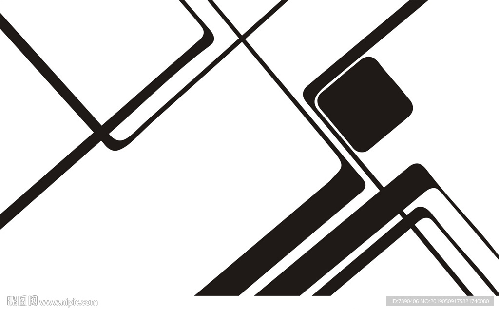 硅藻泥几何矢量素材方块花色