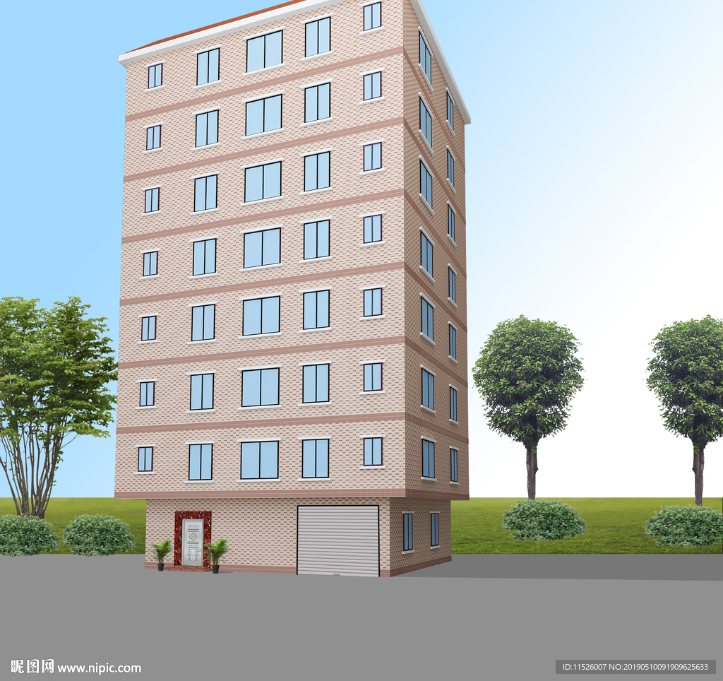 多层建筑外立面