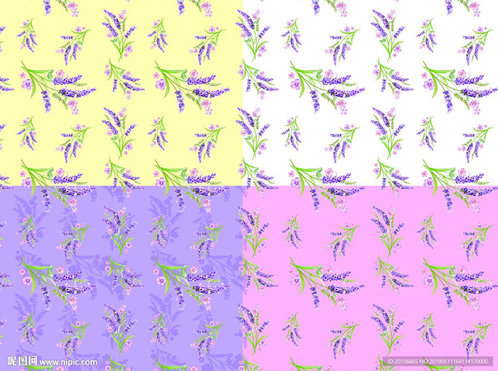 包装纸 本子 小碎花 花朵