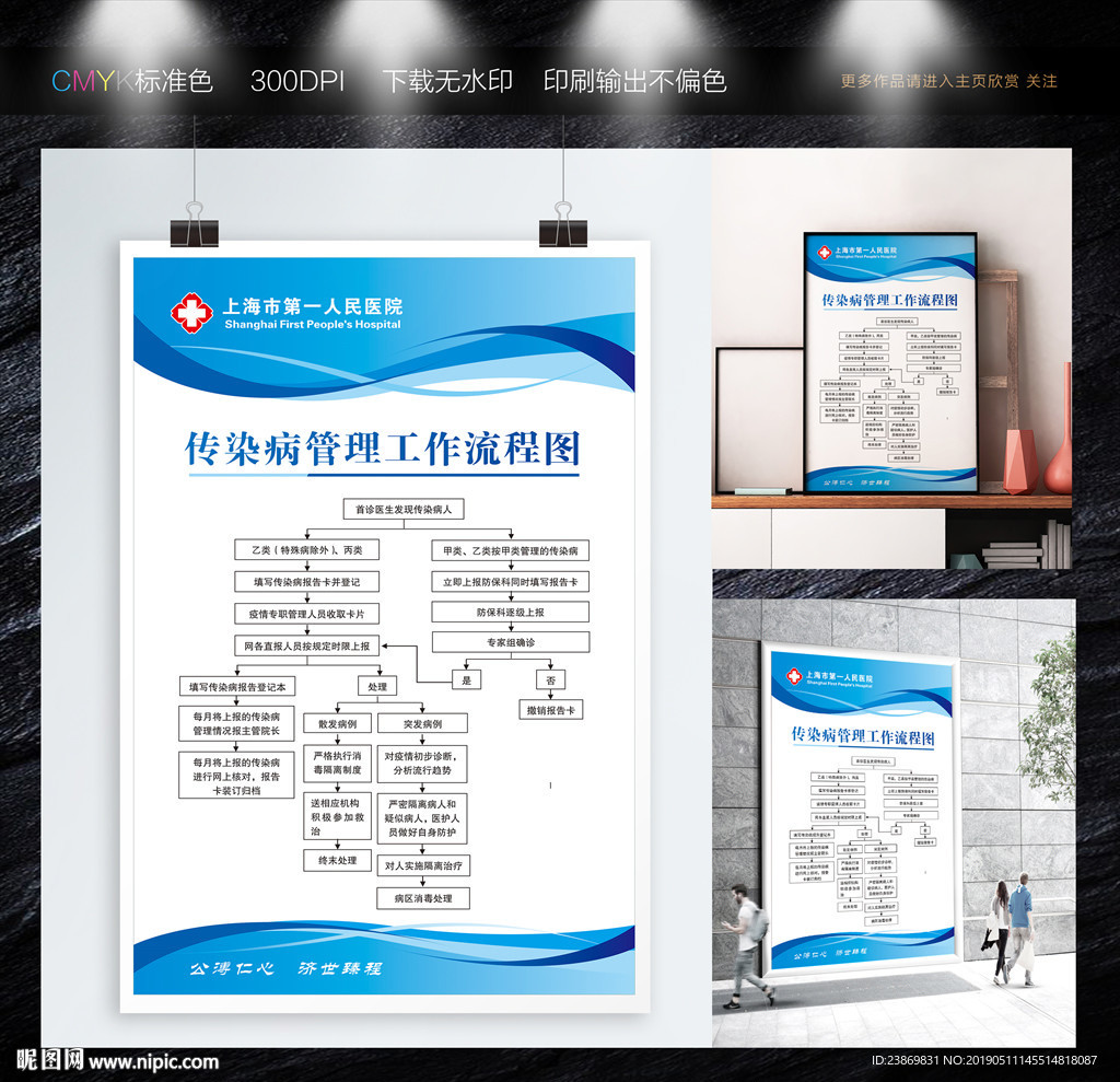 传染病管理工作流程图
