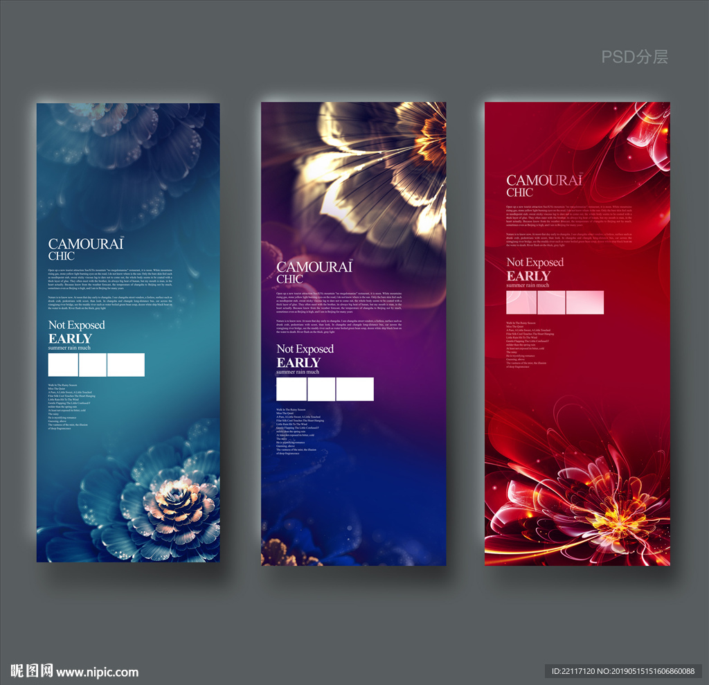 高档易拉宝X展架展板设计