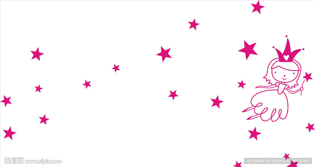 硅藻泥星星魔法师魔法小美女黄冠