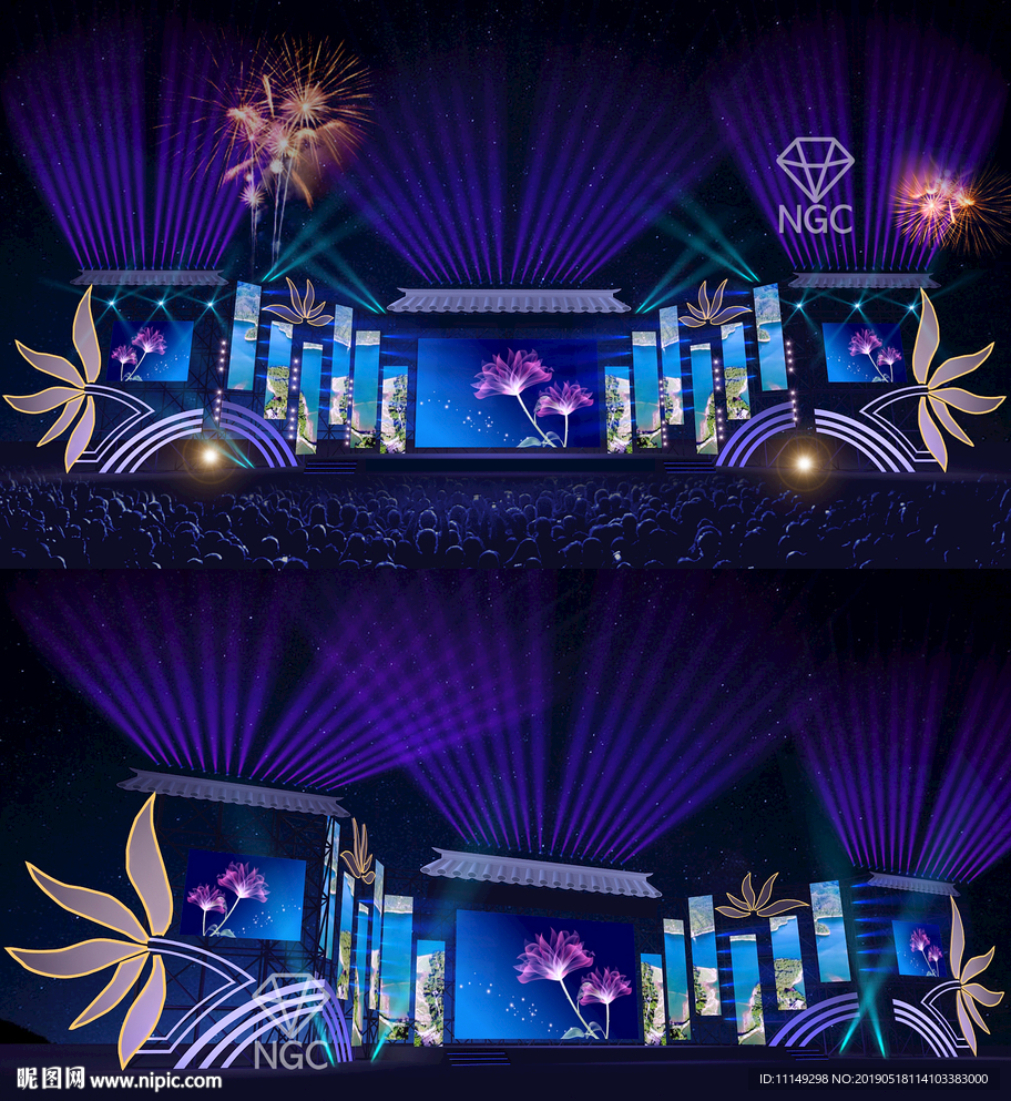 旅游节 文化节 舞美 舞台