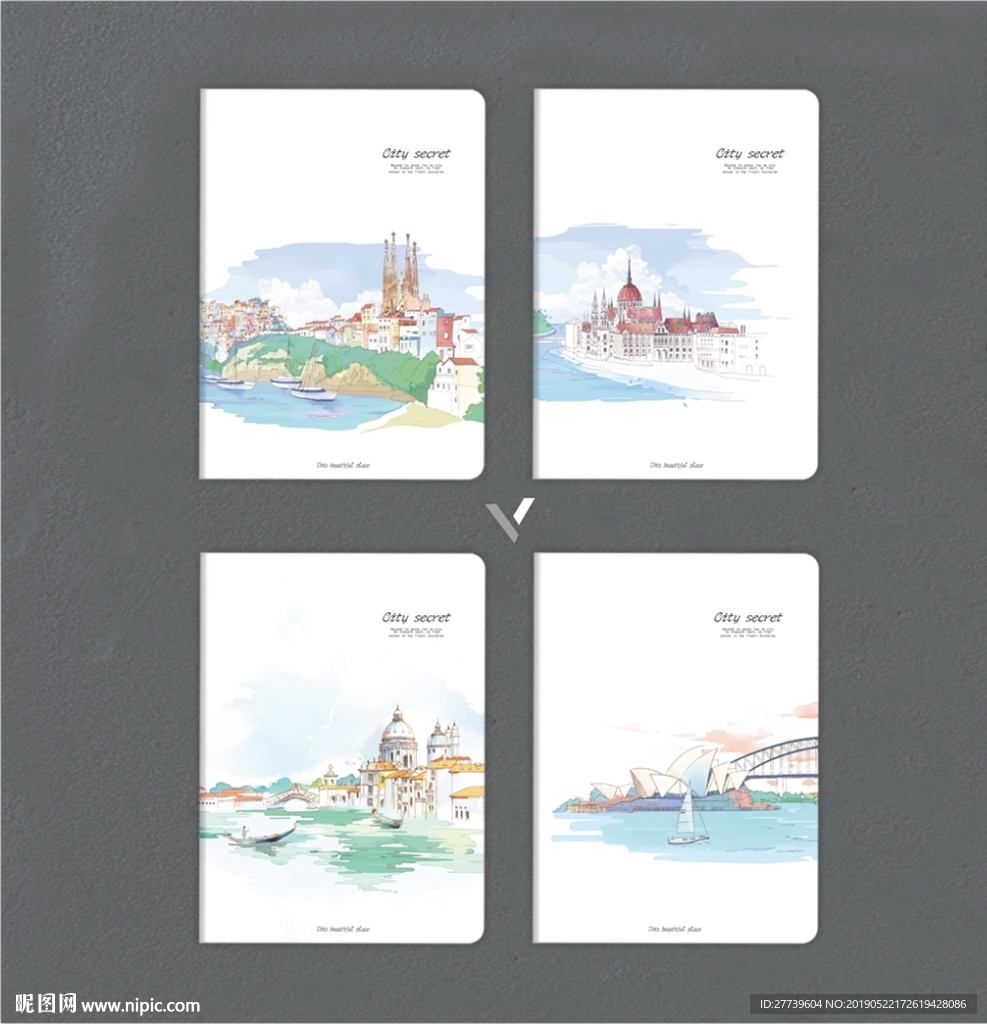 本子封面 建筑秘密