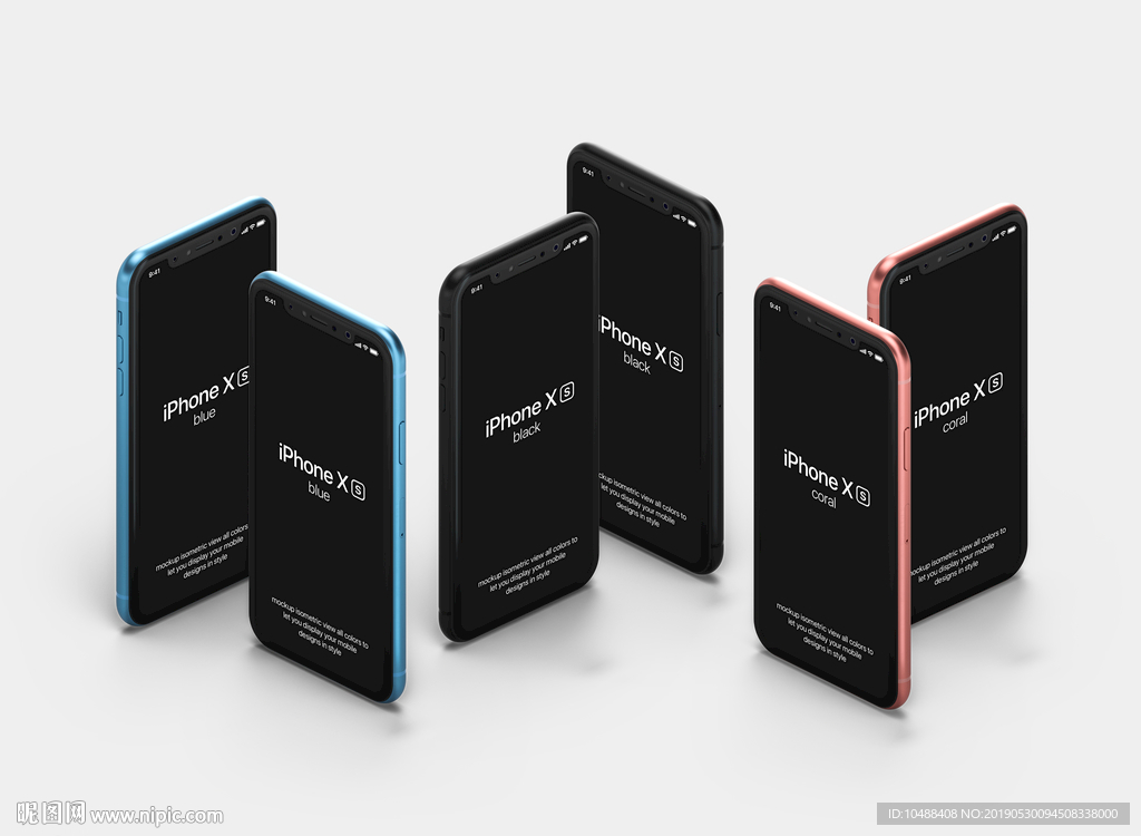 智能对象 样机 手机 智能手机