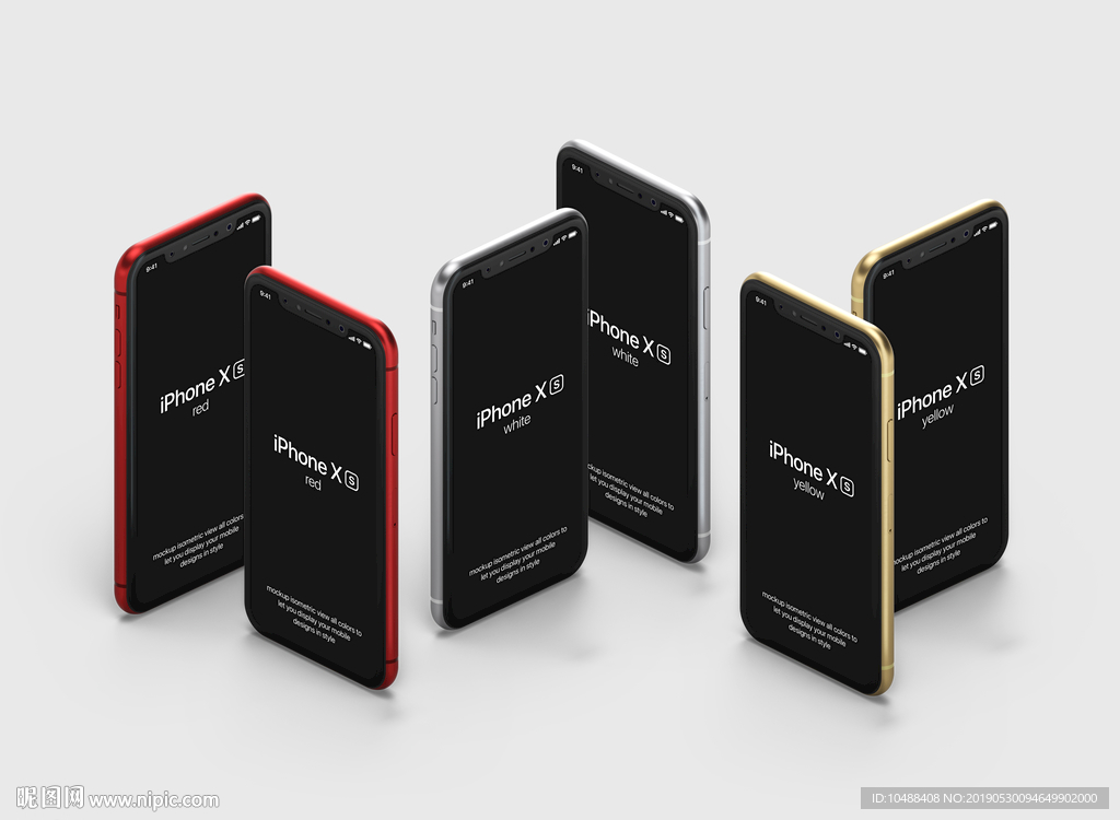 智能对象 样机 手机 智能手机