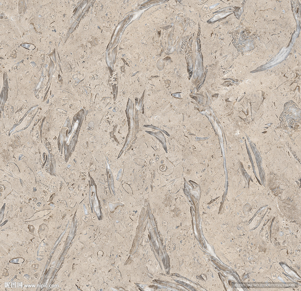 贝壳石纹通道分色