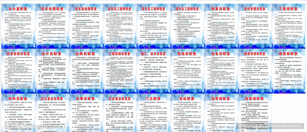 工程项目部管理制度