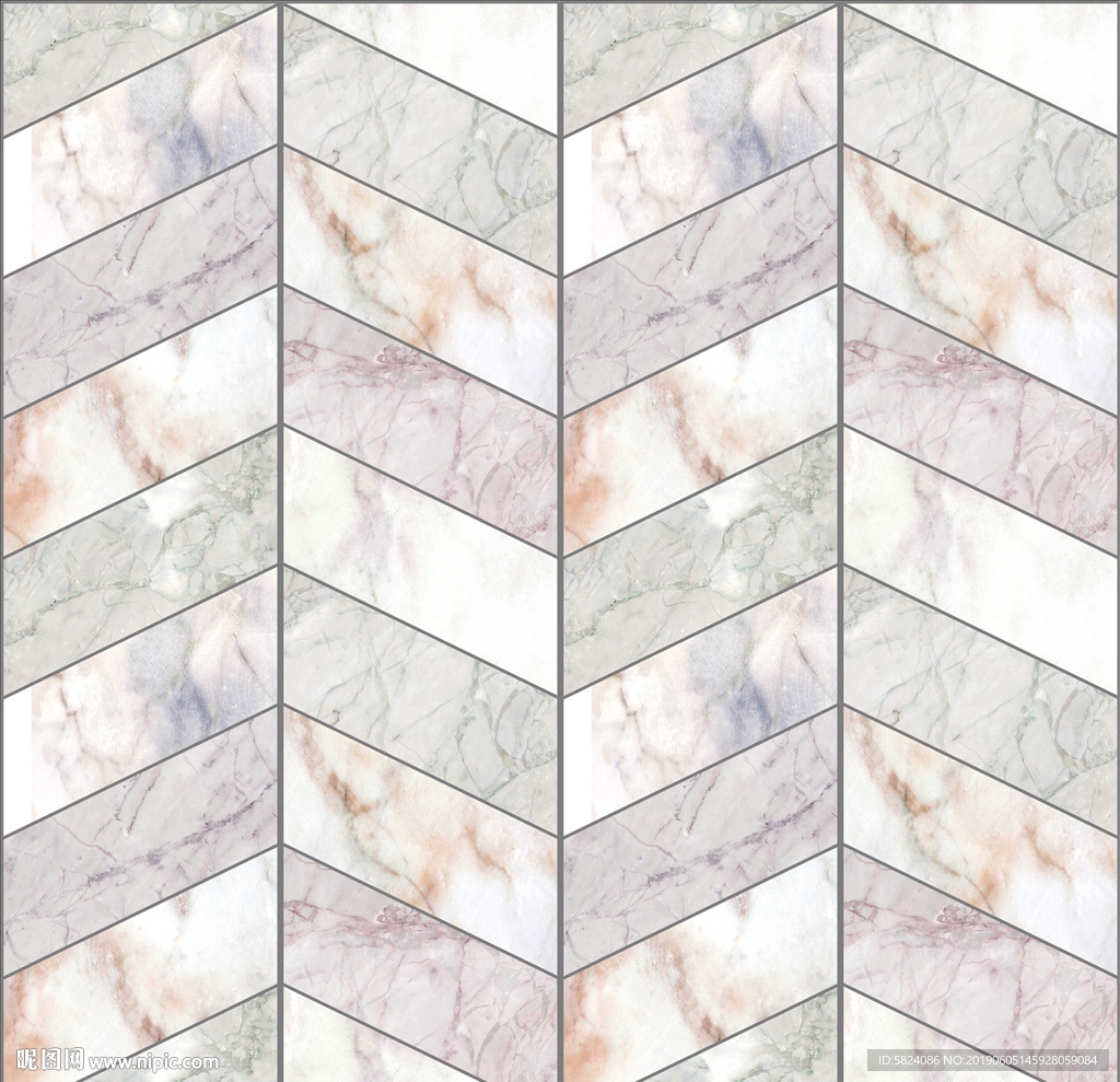 可循环拼接石纹墙纸图案