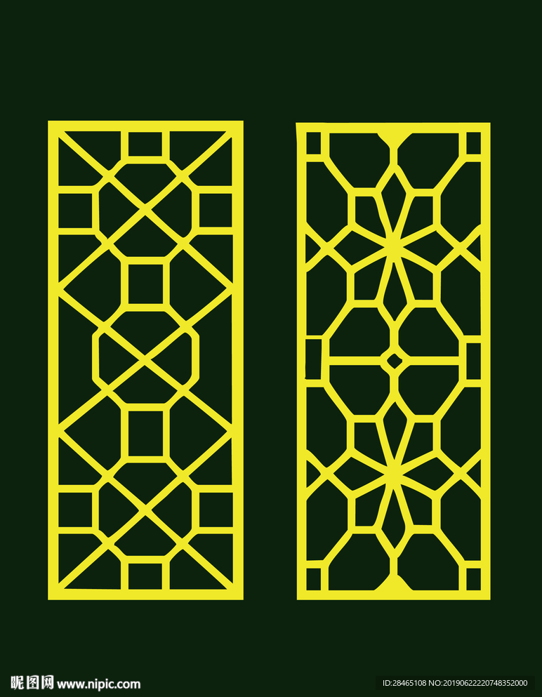镂空雕花雕刻隔断