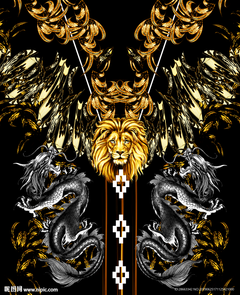 狮子 大牌男装 分层