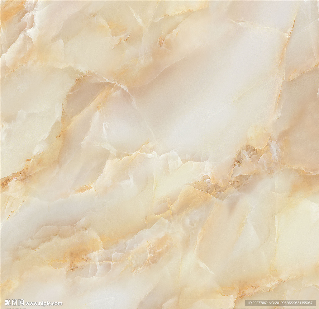 米黄纹理玉石通道分色