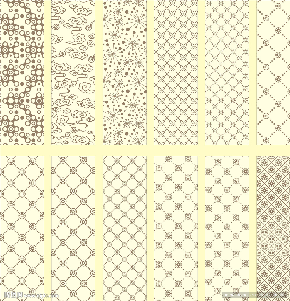 雕刻图案 玻璃磨砂 移门花纹