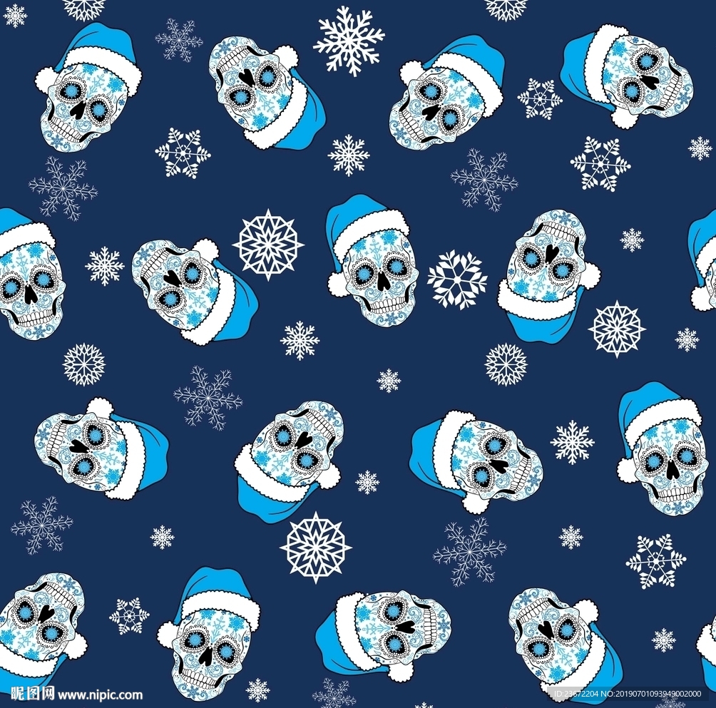 骷髅图案