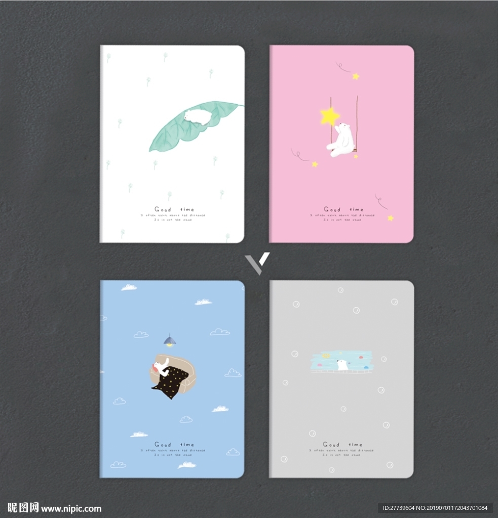 本子封面 好时光