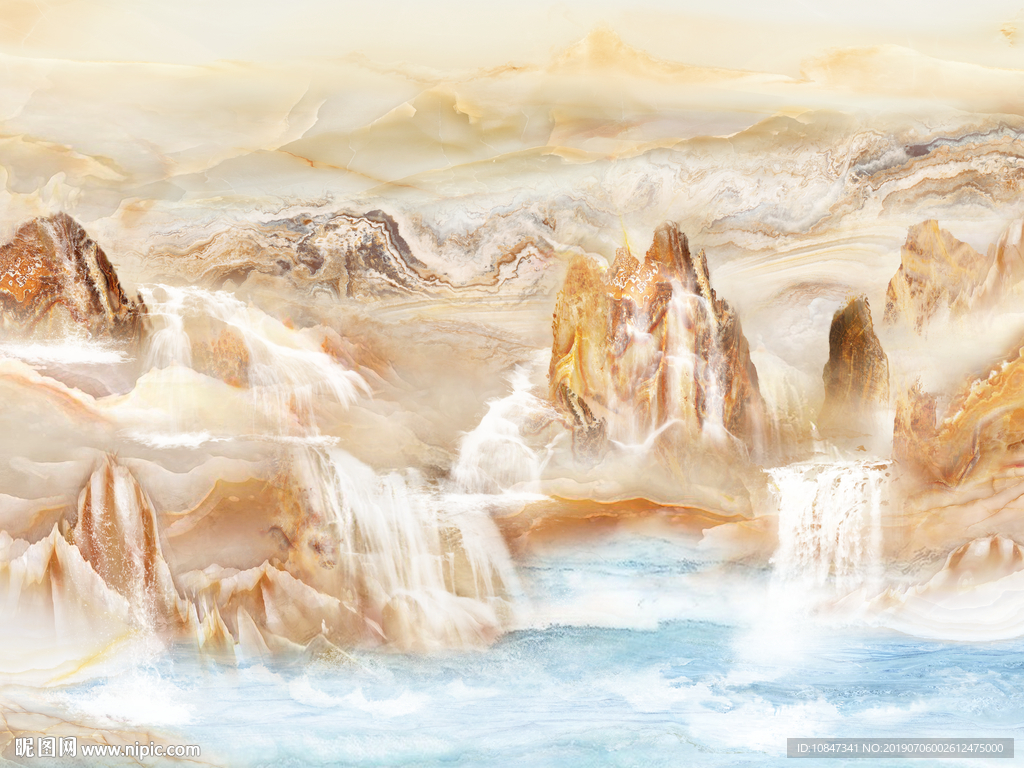 高温烧大理石 TIF合层