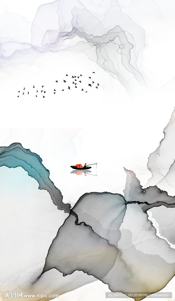 现代高清线条画 TIF分层