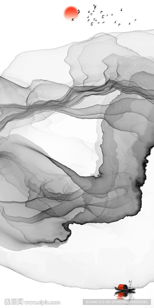 简约 装饰线条画 TIF分层