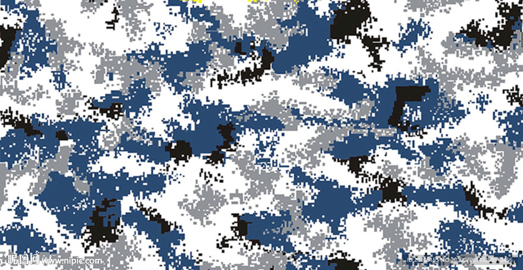 颗粒迷彩纹 蓝色迷彩