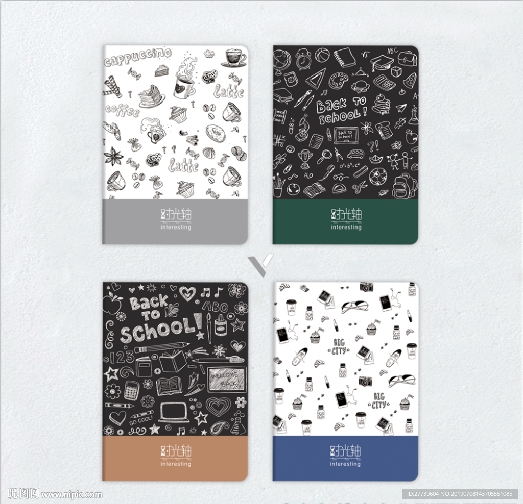 本子封面 时光轴