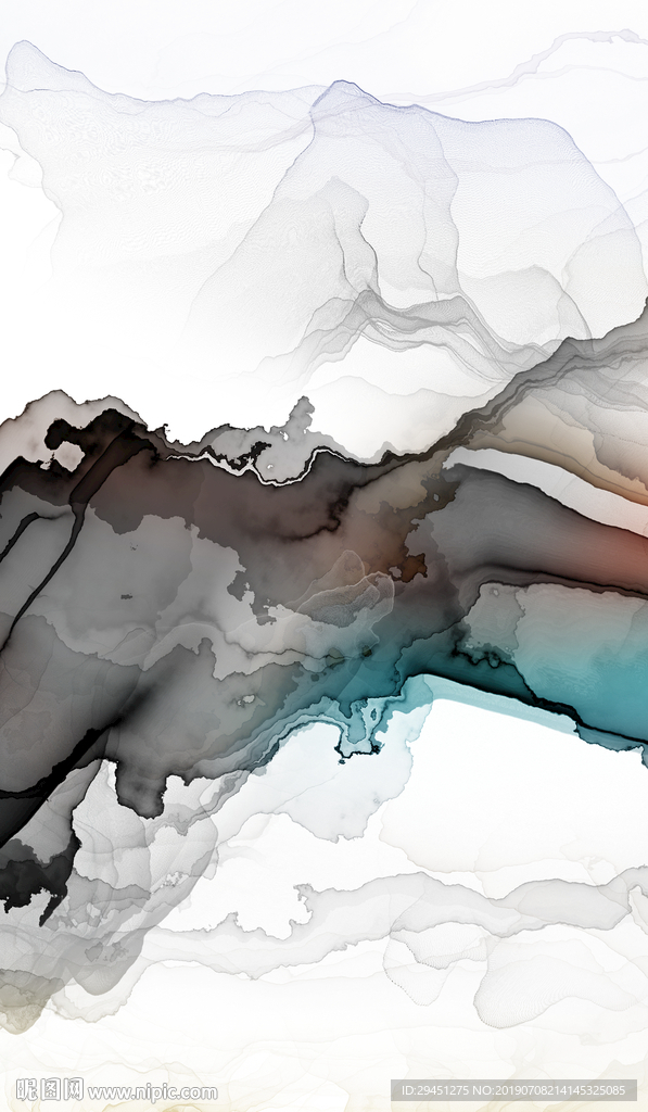 高清抽象挂画 TIF合层画