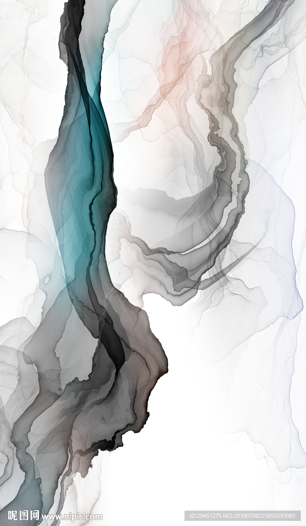 创意抽象挂画 TIF合层画