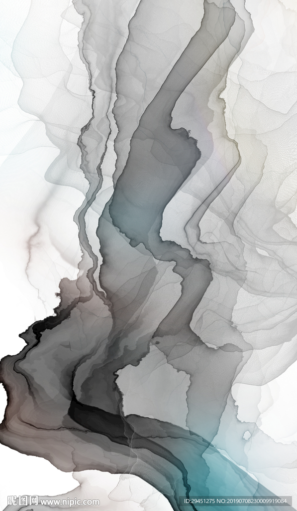 现代抽象挂画 TIF合层画