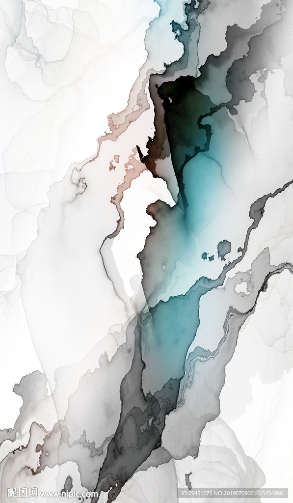 高档抽象挂画 TIF合层画