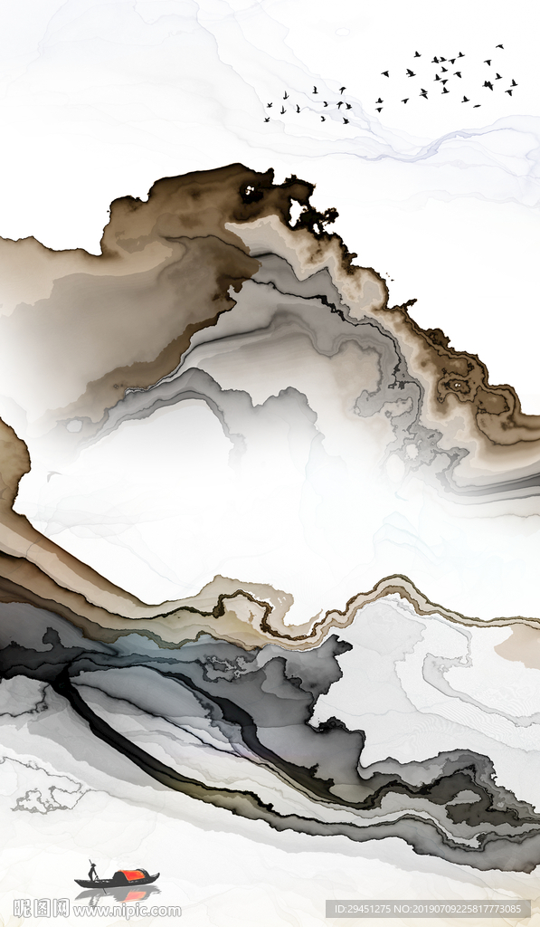 玄关精美装饰画 TIF分层