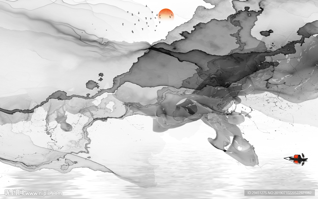 抽象意境肌理线条 TIF分层