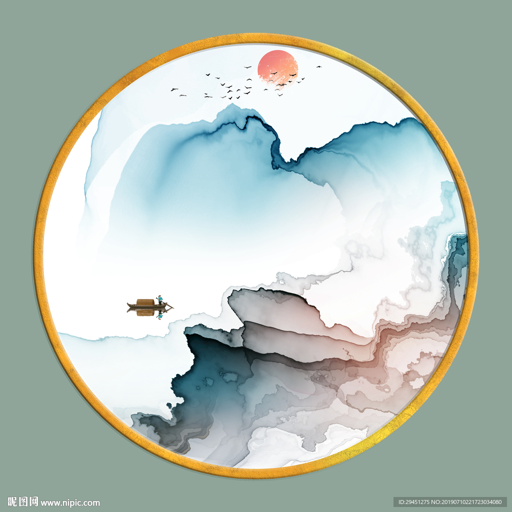 抽象线条意境肌理 TIF分层