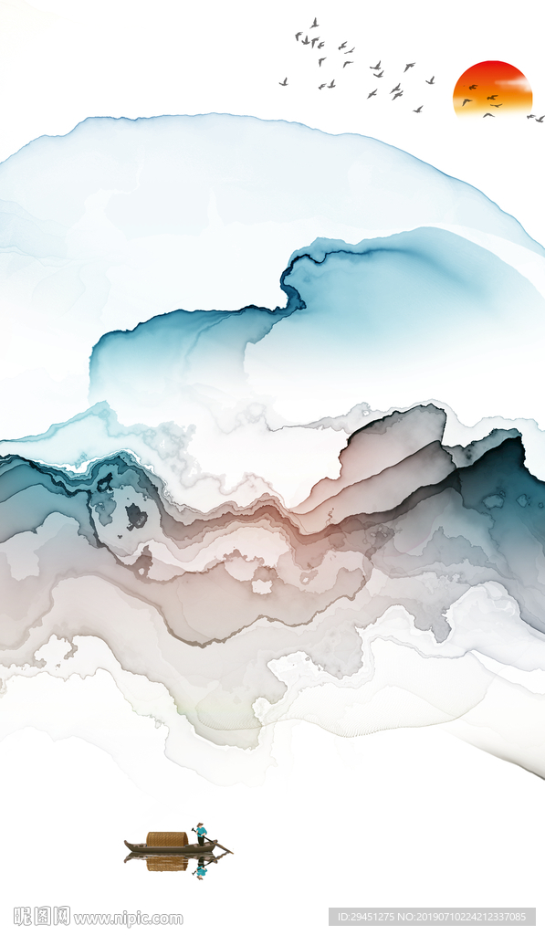 极品意境肌理线条 TIF分层