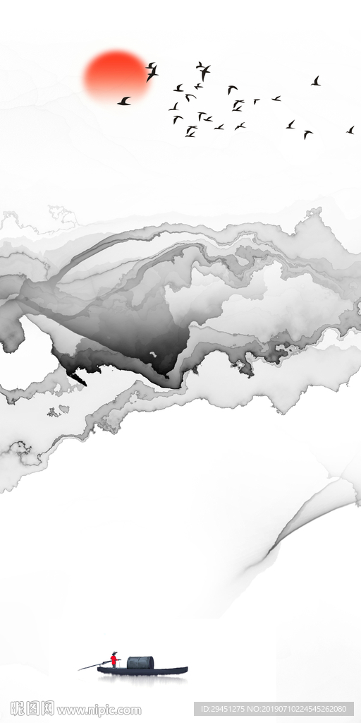 现代意境线条 TIF分层