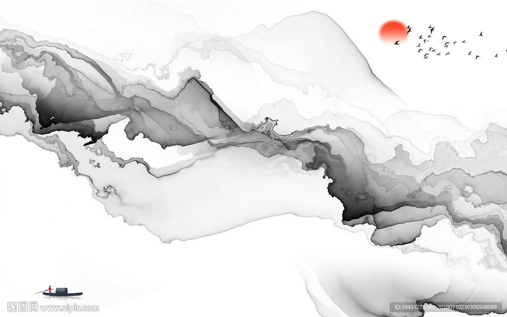 现代意境肌理线条 TIF分层