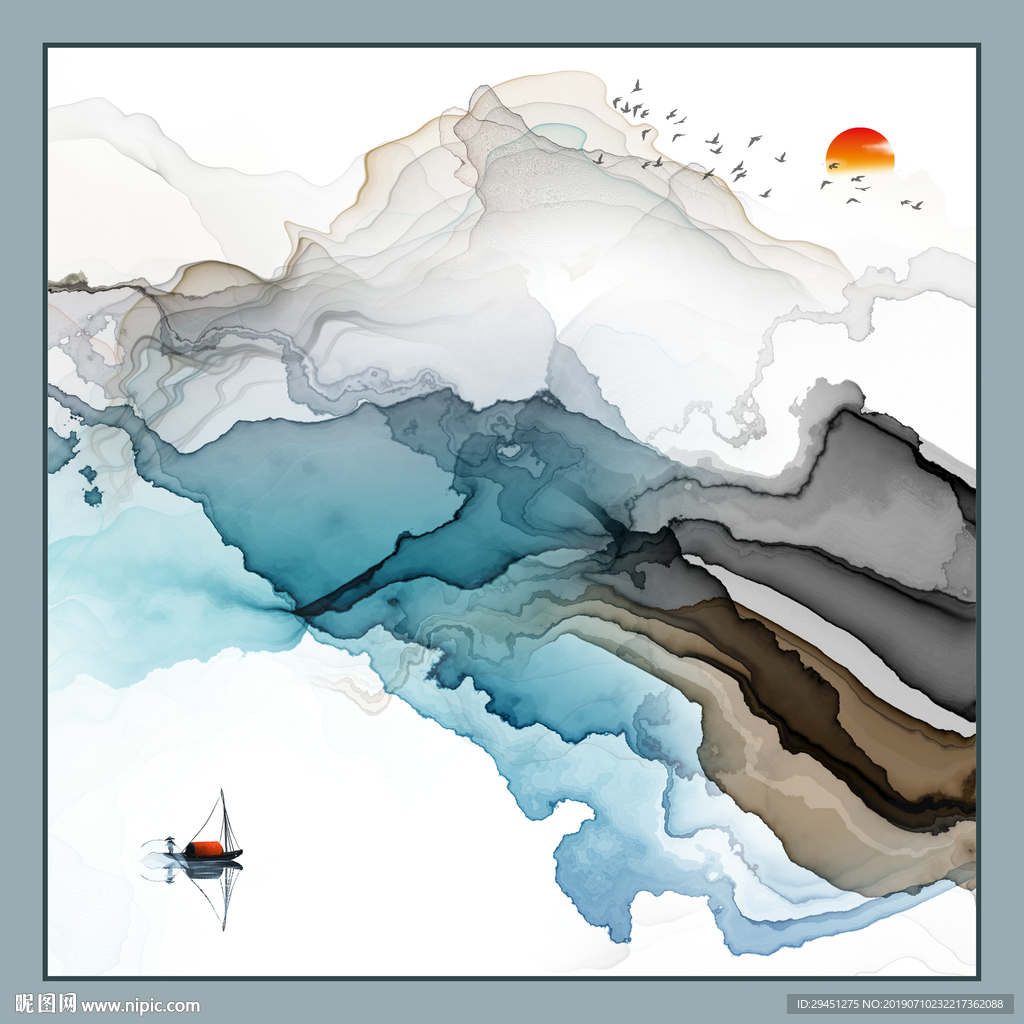 意境肌理线条 TIF分层