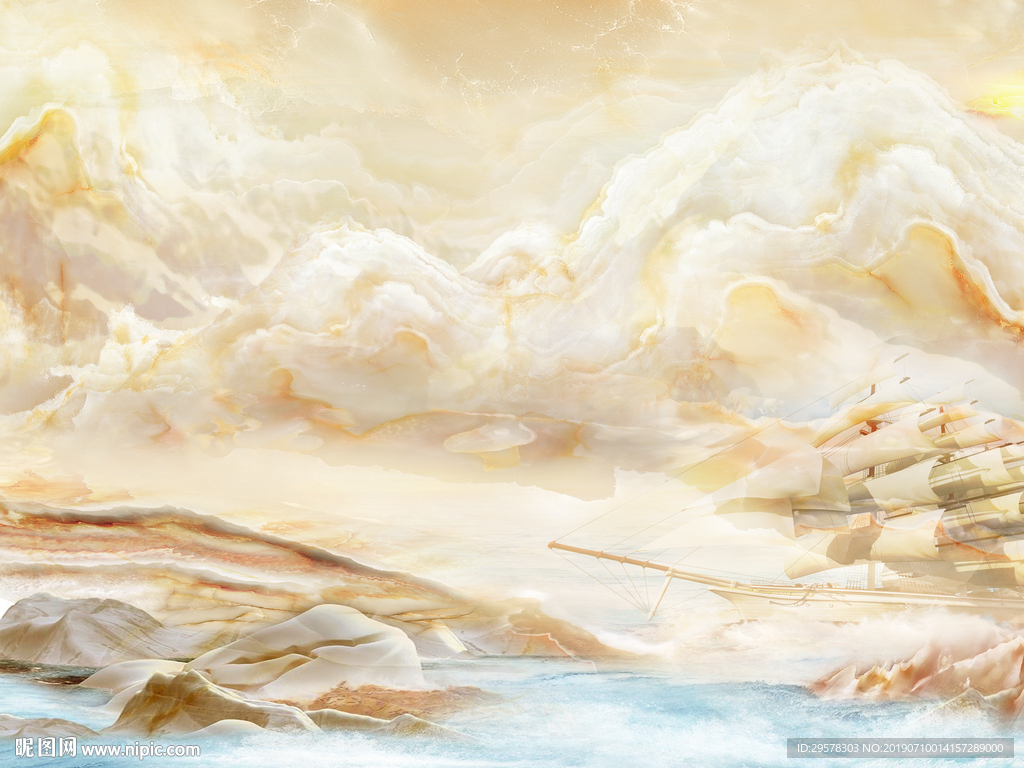 石纹高清电视背景 TIF合层