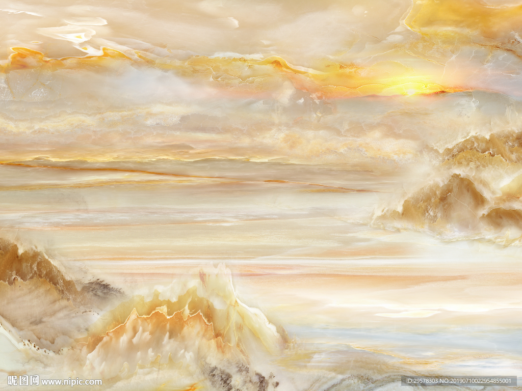 高级石纹电视背景 TIF合层