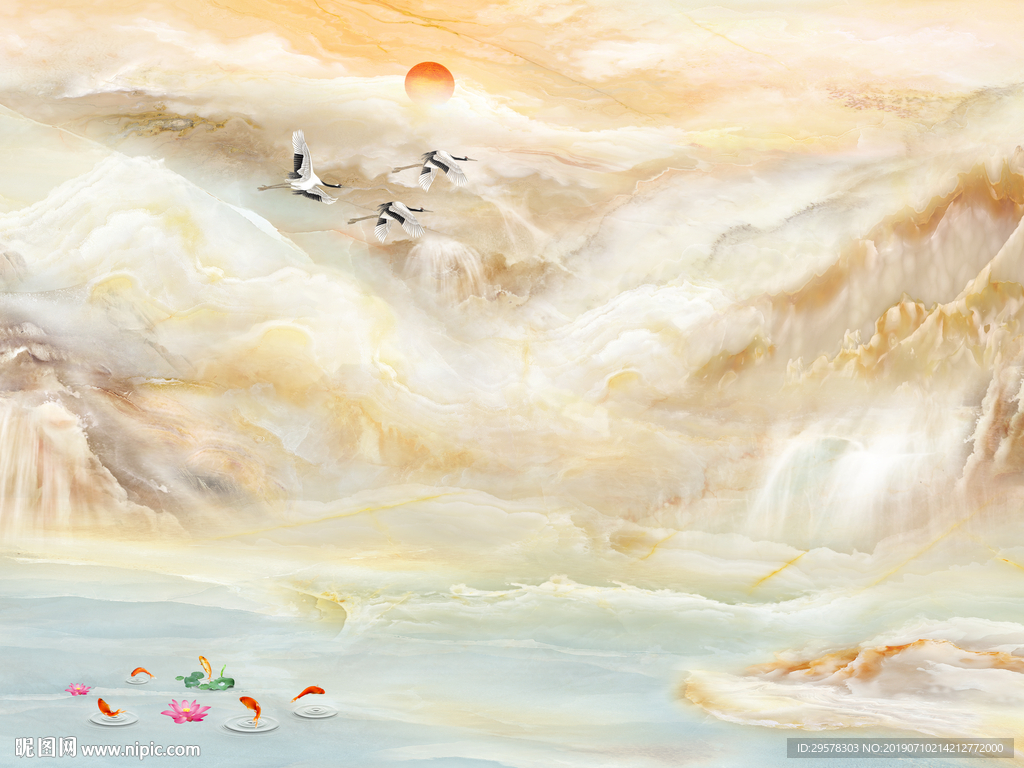 高清电视石纹背景 TIF分层