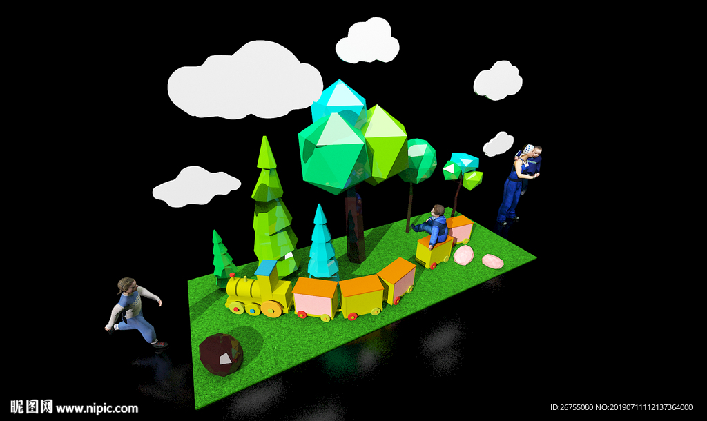 春夏秋冬商场美陈