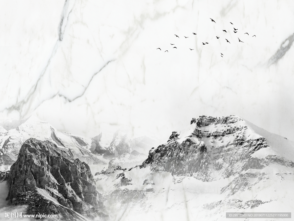 山水石材爵士白 TIF分层