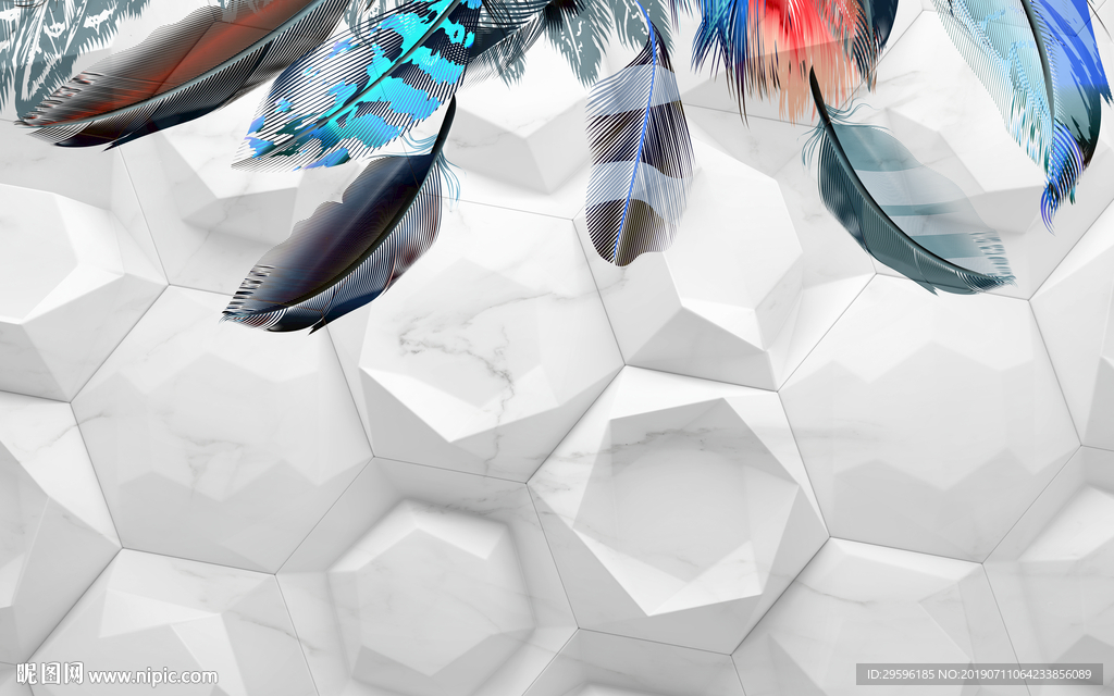 羽毛爵士白 TIF分层