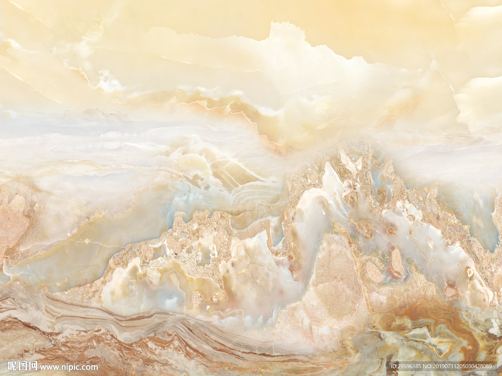 中式 石纹高清画 TIF合层