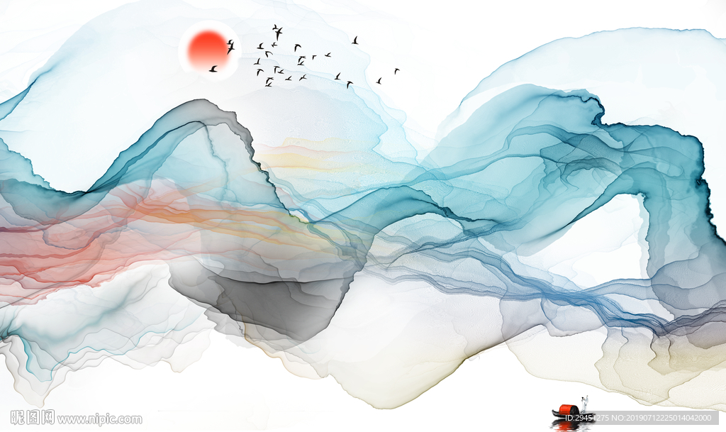 精美奢华创意壁画 TIF分层