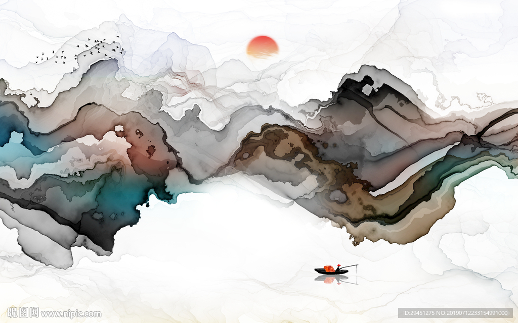 高大上奢华装饰壁画 TIF分层