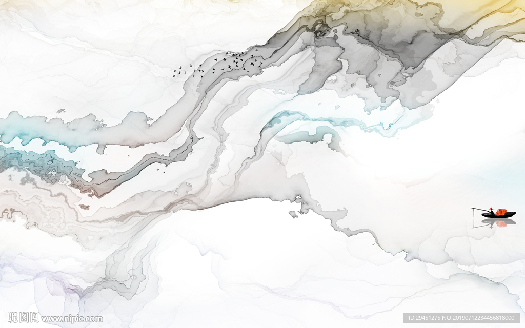 高端奢华创意壁画 TIF分层