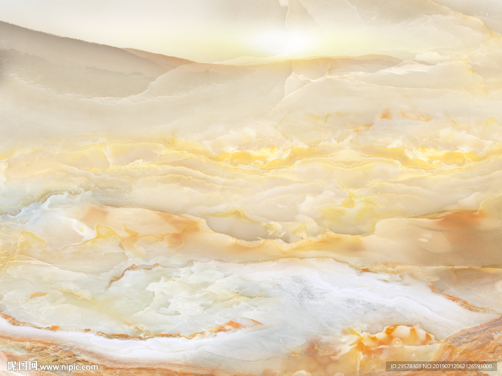 大气山水纹理玉石 TIF合层