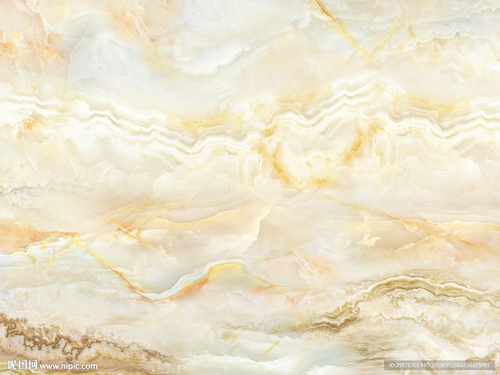 豪华山水纹理玉石 TIF合层